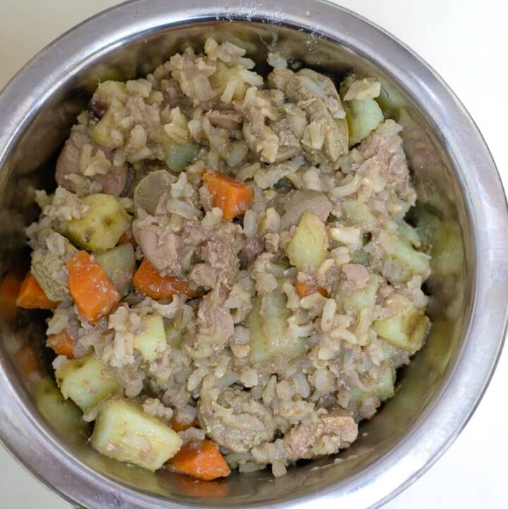 Chicken Liver Vegetable Stew Pawsome Recipes