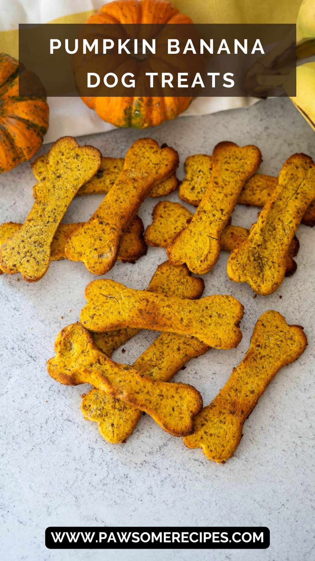 Pumpkin Banana Dog Treats