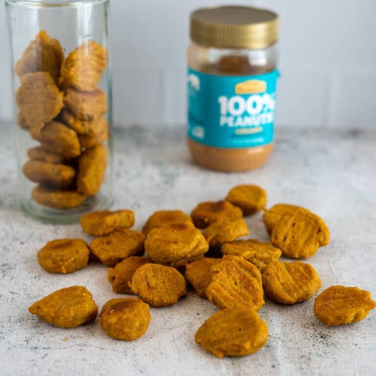 homemade peanut dog treats