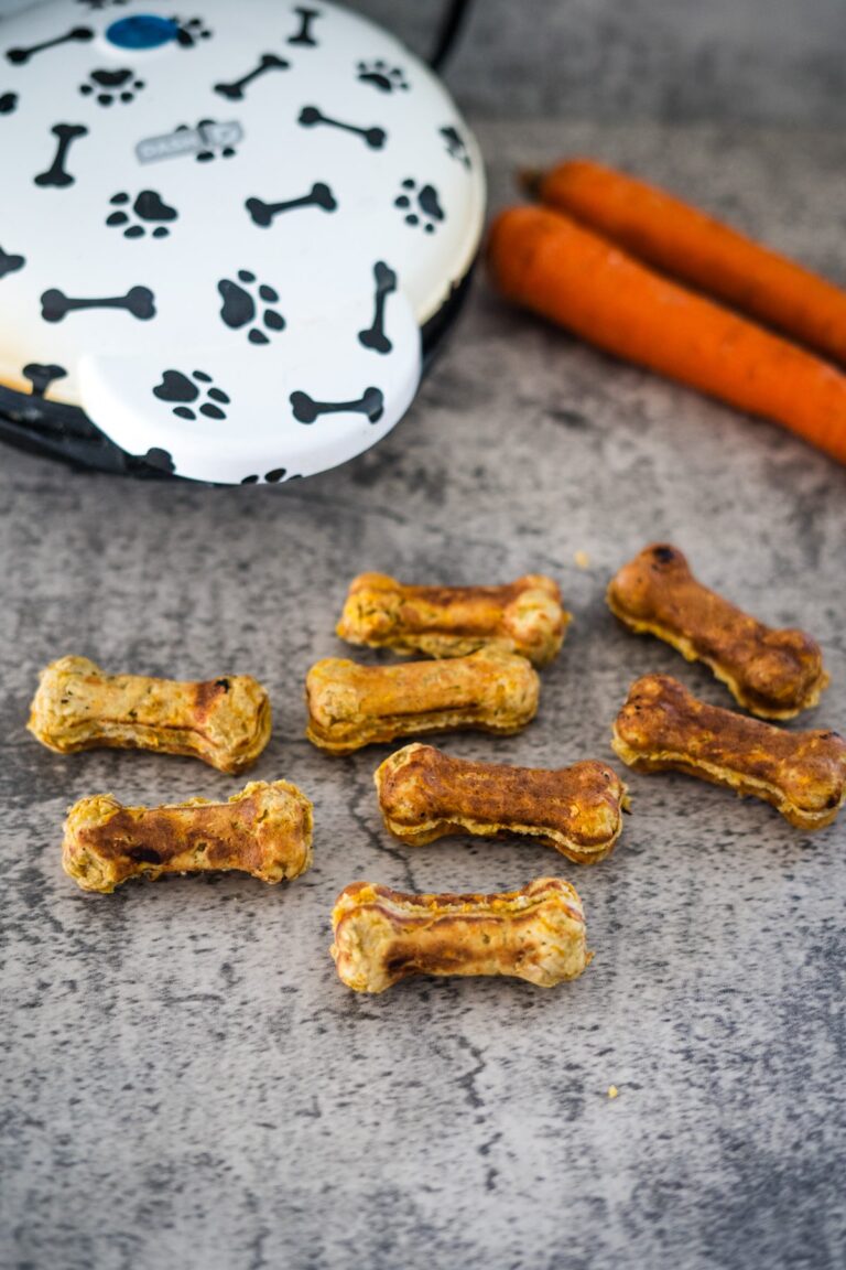 View of Banana Carrot Treats for Dogs