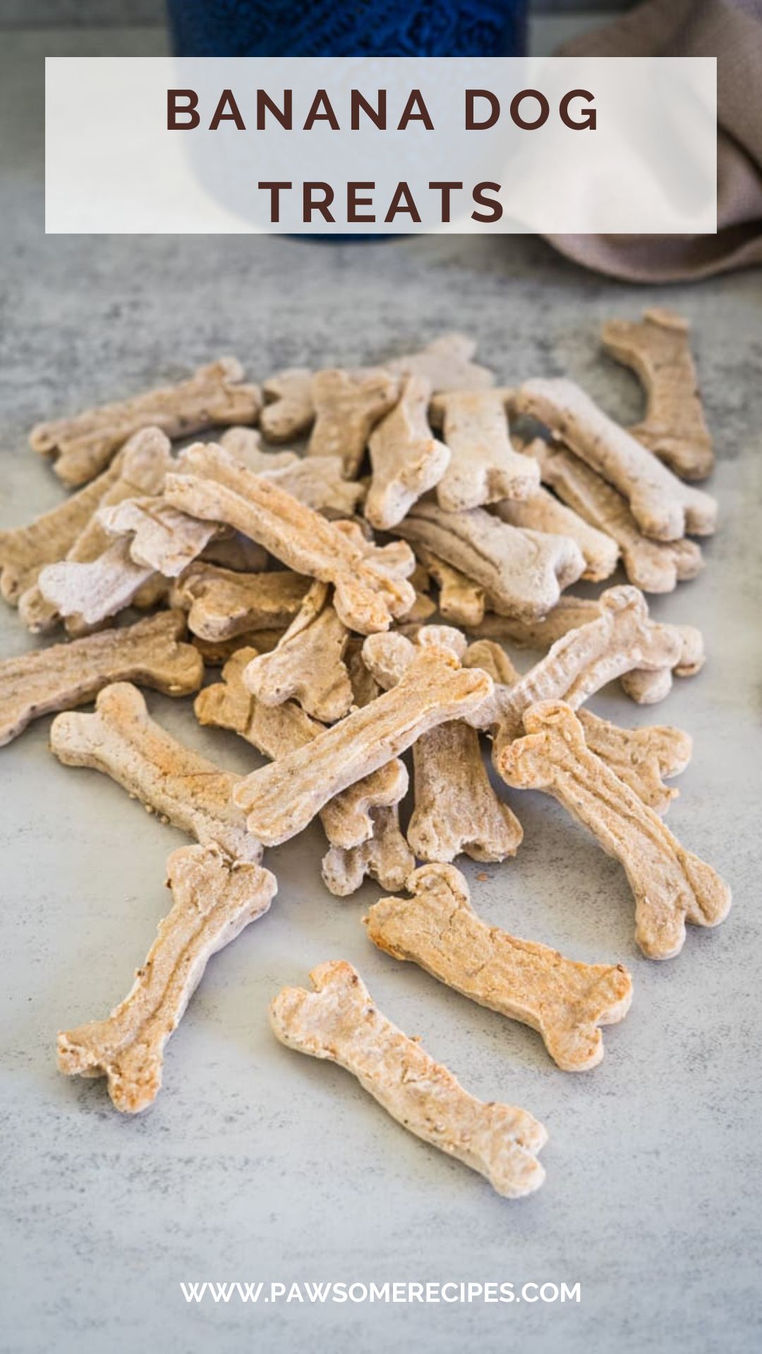 Image showcasing Banana Dog Treats