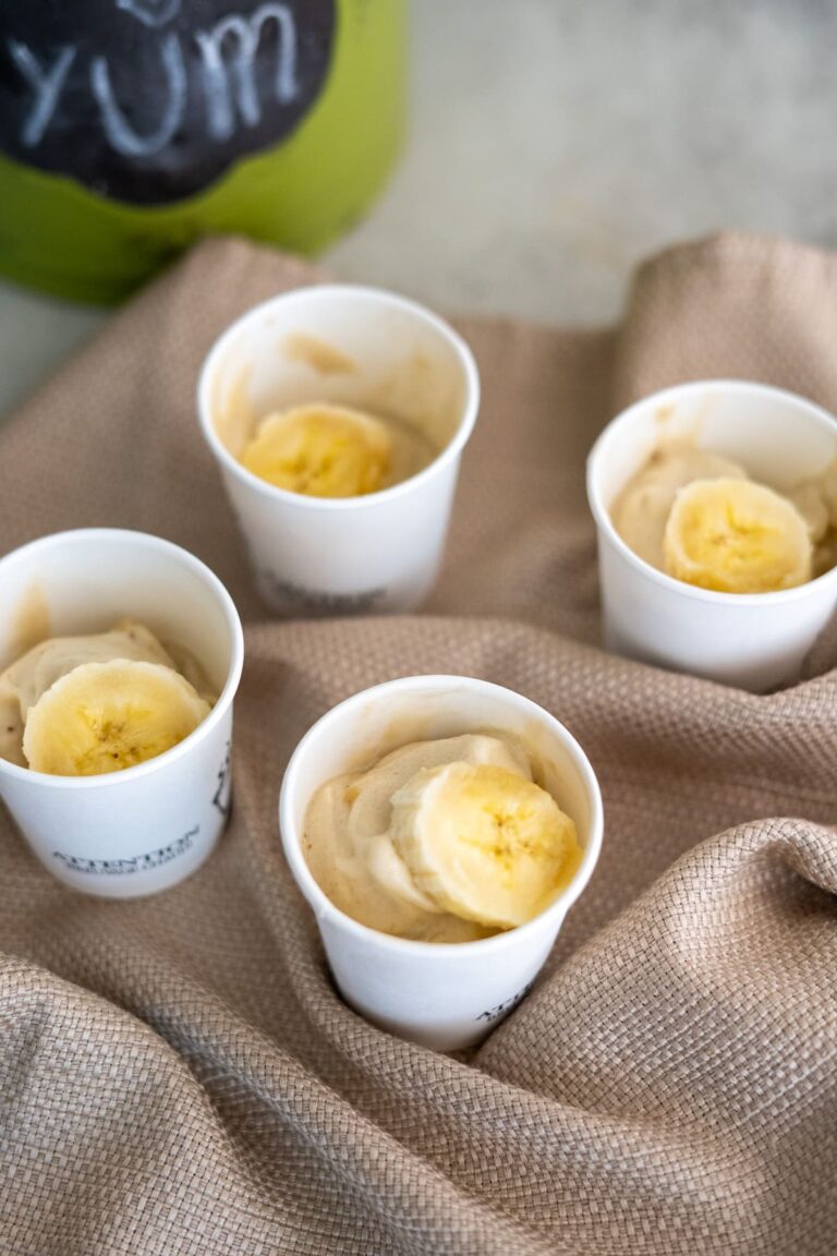 Banana Dog Ice Cream - Banana Cream Cheese Frosting For Dogs With Pancreatitis