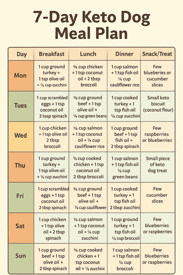 Keto Dog Food Recipes