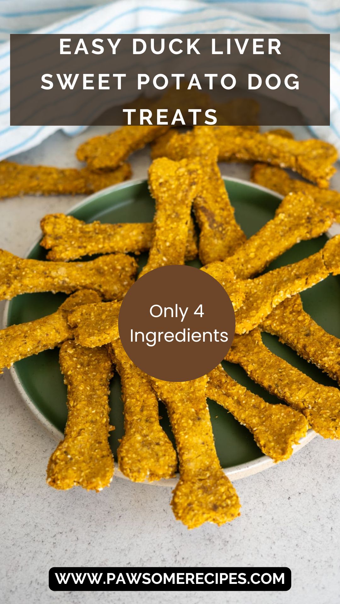 Duck Liver Sweet Potato Dog Treats