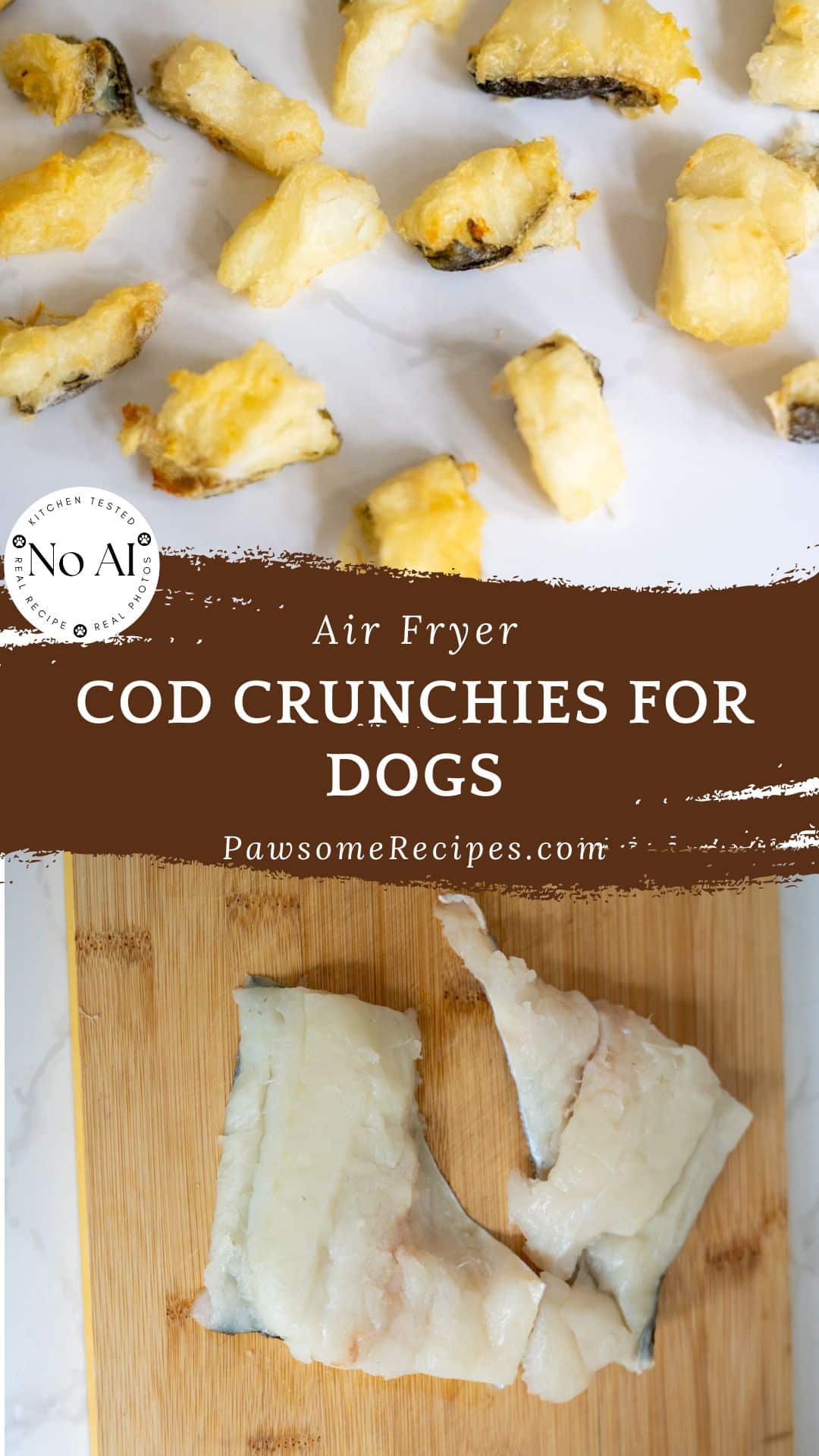 Dog Cod Filet Air Fryer Cod Bites For Dogs